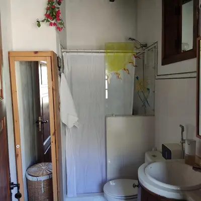 Un baño de La Casa del Orobal