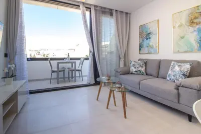 Zona de estar de Mainstream home with balcony By CanariasGetaway