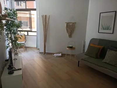 Zona de estar de YourCanterasBeachApartment
