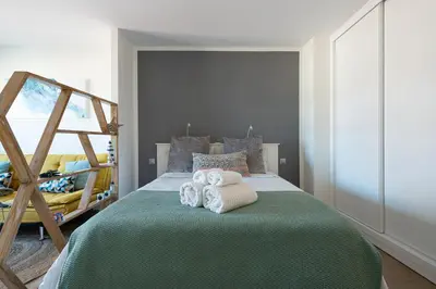 Cama o camas de una habitación en CASITA SUNWAVES- EL 19 DE PADRE CUETO, LAS CANTERAS