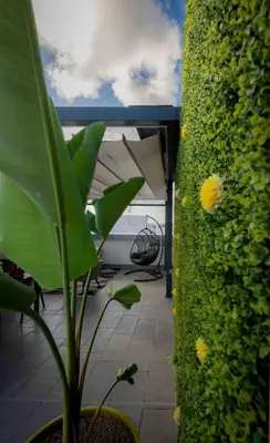 Jardín al aire libre en Hercot Canteras Relax