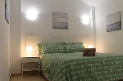 Cama o camas de una habitación en Casa Alisios - Telde