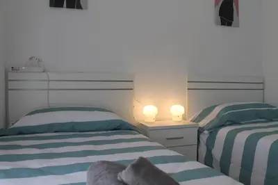 Cama o camas de una habitación en Casa Alisios - Telde