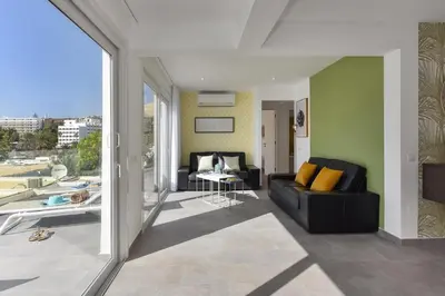 Zona de estar de Apartment Nueva Suecia CR715 by VillaGranCanaria