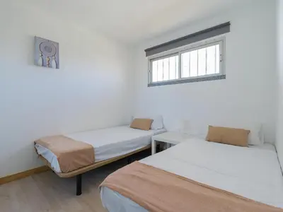 Cama o camas de una habitación en Top view central spacious apartment