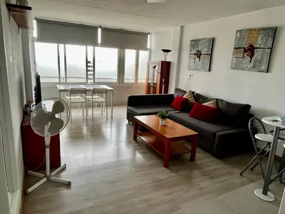 Zona de estar de Top view central spacious apartment