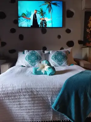 Cama o camas de una habitación en Romantic Casa Rural La Molinera