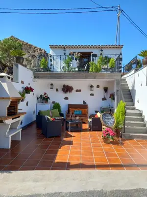 Un balcón o terraza de Romantic Casa Rural La Molinera