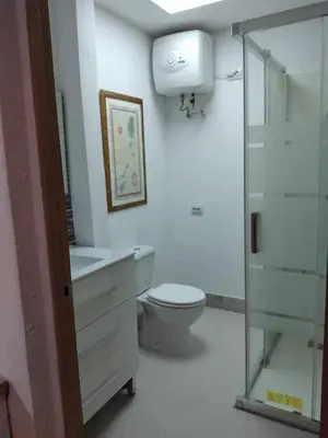 Un baño de Estudio Suites Cantera Auditorio