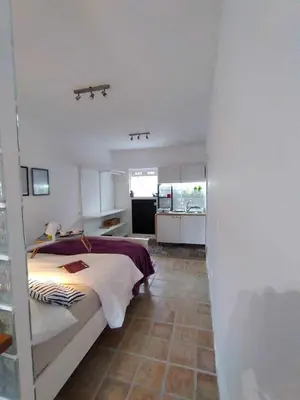 Cama o camas de una habitación en Estudio Suites Cantera Auditorio