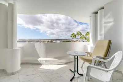 Zona de estar de PARADISE VIEW APARTMENT MASPALOMAS