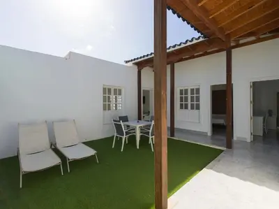 Un patio o zona al aire libre en Pasito Villas