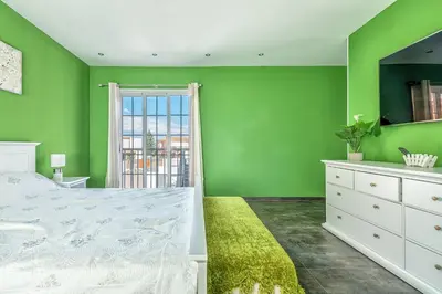 Cama o camas de una habitación en La VILLA DE ALISA La Casa Entera