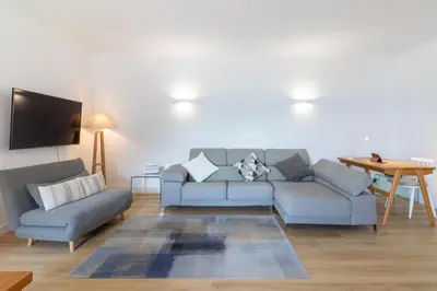 Zona de estar de Las Canteras Ocean View