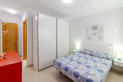 Cama o camas de una habitación en Arinaga Playa 3