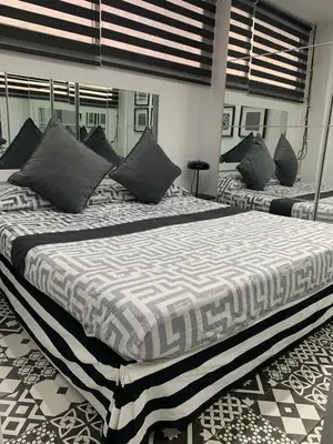 Cama o camas de una habitación en Yumboparadise