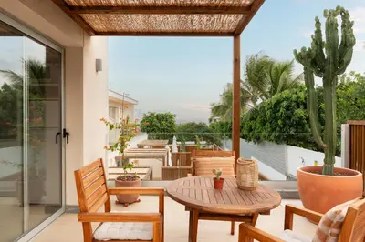 Un balcón o terraza de Mangata Gran Canaria - Adults Only