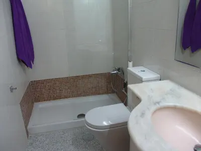 Un baño de TABLERO 201, ACOGEDOR Apto 6 pax cerca PLAYA DEL INGLES