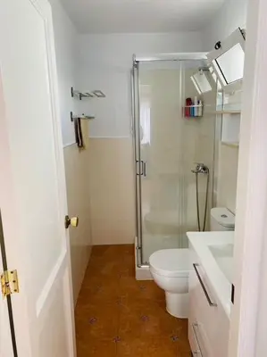 Un baño de Rosa Golf