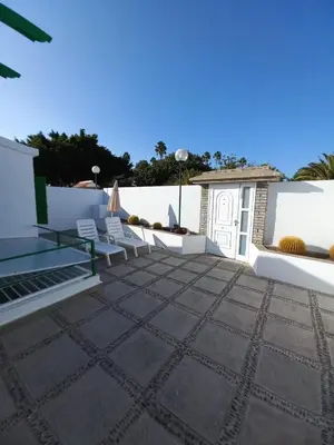 Un balcón o terraza de Bungalow Maspalomas, Campo Internacional