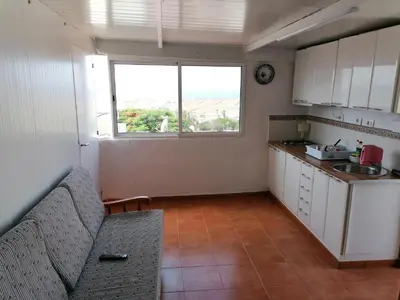 Una cocina o zona de cocina en House Camping Pasito Blanco