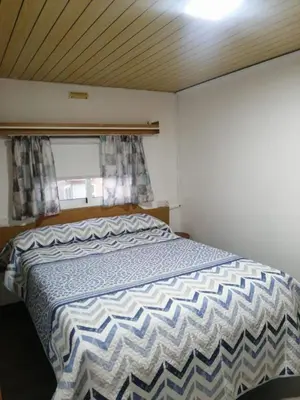 Cama o camas de una habitación en House Camping Pasito Blanco