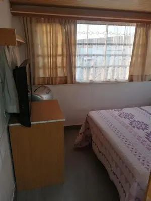 Cama o camas de una habitación en House Camping Pasito Blanco
