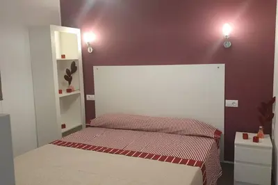 Cama o camas de una habitación en Las olas apartment