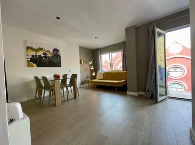 Zona de estar de Cosy Seaview Apartment Las Canteras
