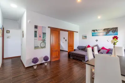 Cama o camas de una habitación en Villa Samperez Piscina Jardin 5 Dormitorios 12 Personas
