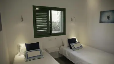 Cama o camas de una habitación en Las Olas Blue