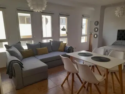 Zona de estar de Apartamento Ocean