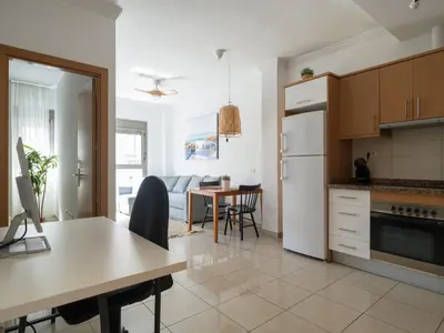 Una cocina o zona de cocina en Remote workers house By CanariasGetaway
