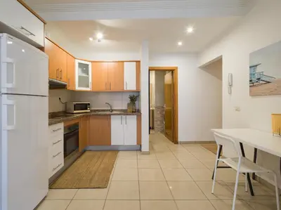 Una cocina o zona de cocina en Remote workers house By CanariasGetaway
