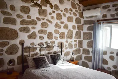 Cama o camas de una habitación en Casa pitita
