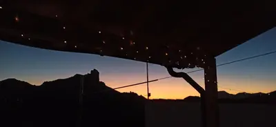 Amanecer o atardecer desde la casa o chalet o alrededores