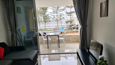 Zona de estar de Yumbo Holiday Apartment - Tanife ROOS