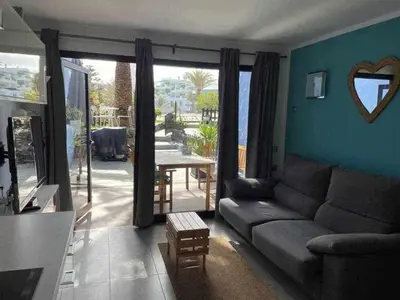 Zona de estar de Vistas de Ensueño al Mar en Playa del Águila