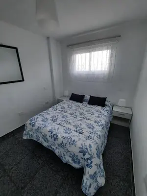 Cama o camas de una habitación en Playa del Inglés Céntrico Los Molinos 135