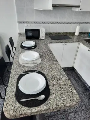Una cocina o zona de cocina en Playa del Inglés Céntrico Los Molinos 135