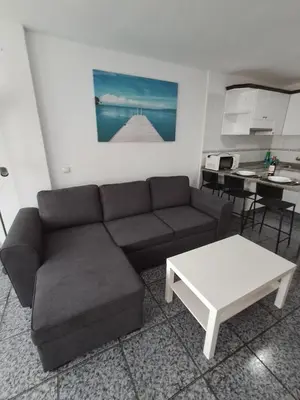 Una cocina o zona de cocina en Playa del Inglés Céntrico Los Molinos 135