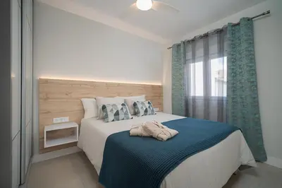 Cama o camas de una habitación en Melina