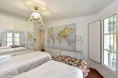 Cama o camas de una habitación en Finca Los Quevedo - Los Corralillos