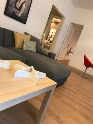 Zona de estar de Nuevo Apartamento en Playa de las Canteras