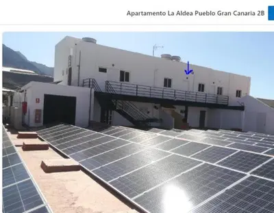 Plano de Apartamento La Aldea Pueblo Gran Canaria 2B
