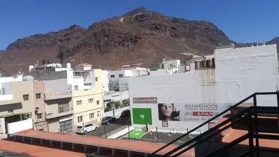 Vista general de una montaña o vista desde el apartamento