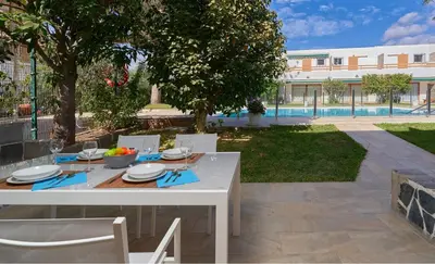 Piscina en o cerca de Timon Suites San Agustin