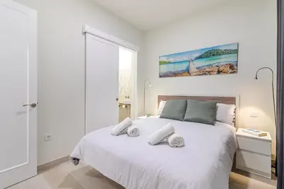 Cama o camas de una habitación en Cozy Family Beach House