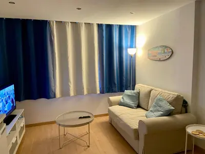 Una televisión o centro de entretenimiento en Appartment Yumbo Playa del Ingles