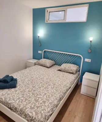 Cama o camas de una habitación en Appartment Yumbo Playa del Ingles